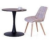 Стіл круглий PEONY 600 мм, 700 мм, 800 мм, 890 мм Стіл для кухні Стіл для кафе круглий, фото 3