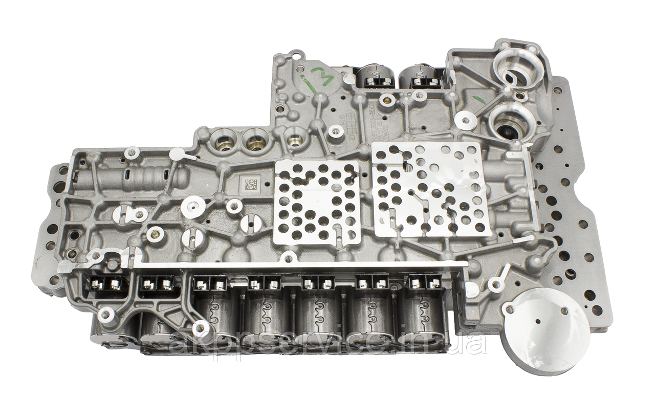 Гідроблок в зборі з соленоїдами АКПП 725.0 9G-Tronic (NAG3) Mercedes-Benz A7252701905 (Б.У.), фото 1