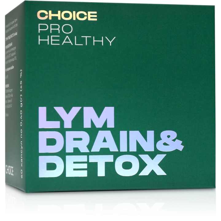 Lym Drain & Detox очищення організму PRO HEALTHY CHOICE (60 капсул), фото 1