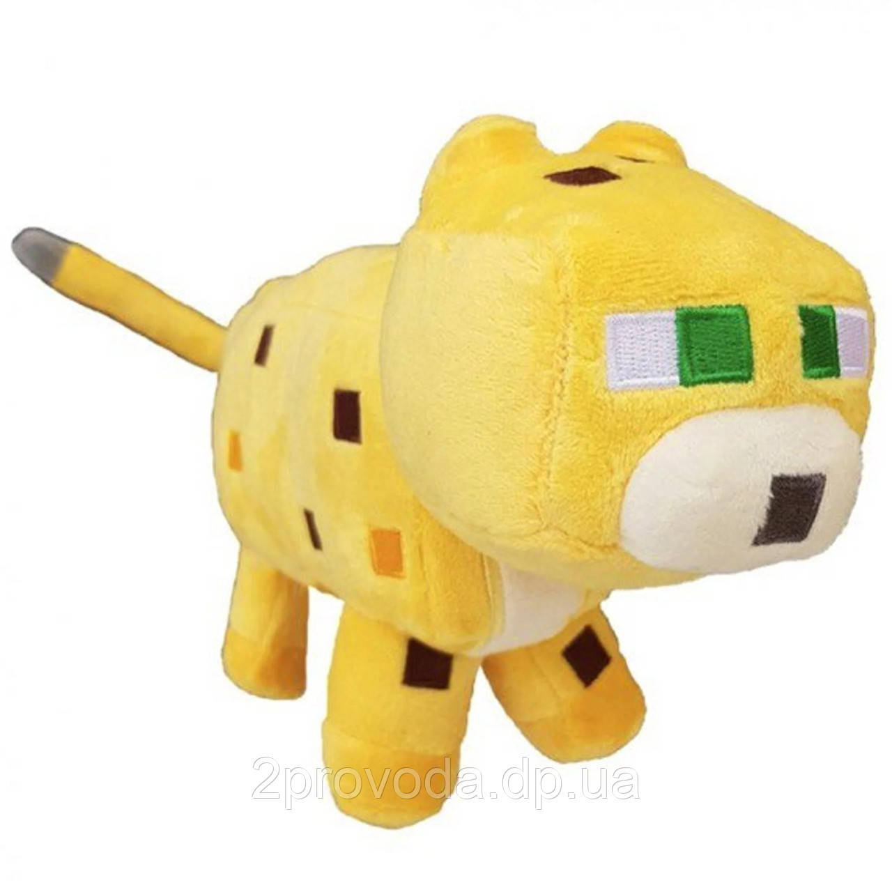 М'яка іграшка Майнкрафт Кіт Оцелот 38 см, фото 1