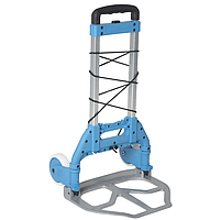 Візок господарський для дому та дачі Bo-Camp Trolley Foldable 75 kg Silver/Blue (5267283) Нідерланди, фото 4