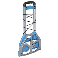 Візок господарський для дому та дачі Bo-Camp Trolley Foldable 75 kg Silver/Blue (5267283) Нідерланди, фото 5