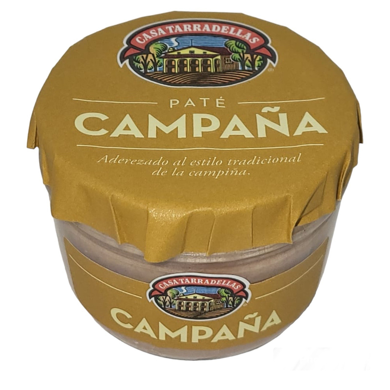 Паштет зі свинячої печінки Pate Campana Casa Tarradellas без глютену 125g