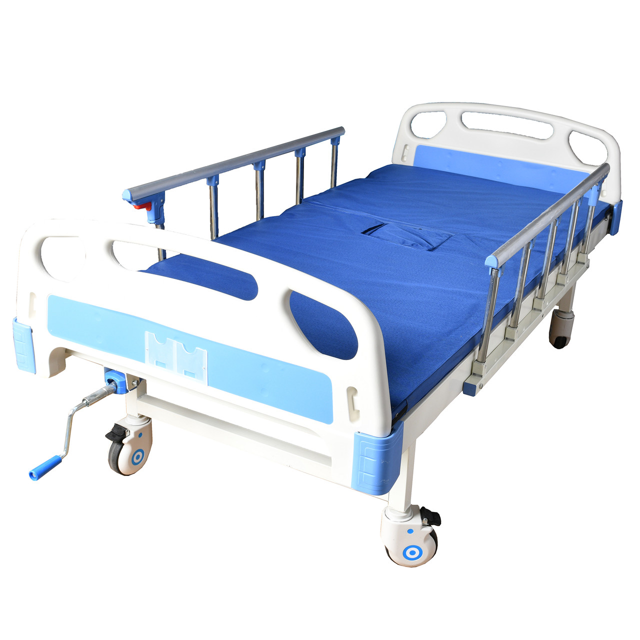 Медичне ліжко на колесах AIRM HEALTH механічне 2-секційне (8555)