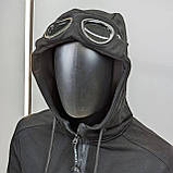 Чоловіча кофта на змійці CP Company CK7030 чорна, фото 5