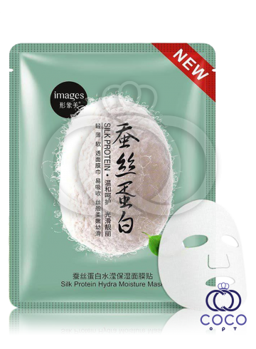 Увлажняющая тканевая маска для лица с шелком  Images Silk Protein Hydra Moisture Mask