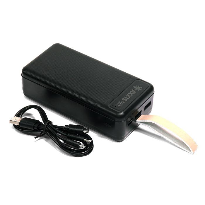 Повербанк 30000mAh, Ultra Fast Charge 5V3A + кабель зарядки