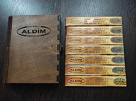 Набір алмазних брусків ALDIM МФФ з 7 шт 150х12х7х3 + Бокс
