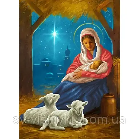 Схема картини Різдво Христове для вишивки бісером то 154, фото 2
