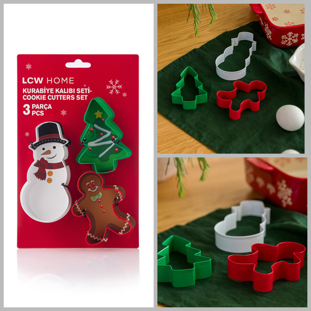 Новогодние формочки для печенья LCW Home/Формы для выпечки. (ID ...