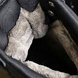 Кросівки зимові чоловічі New Balance 650 чорні на хутрі високі теплі, фото 3