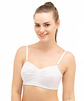 Бюстгальтер бесшовный BRUBECK BRA COTTON 75C Белый