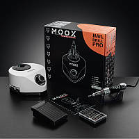 Фрезер для маникюра и педикюра аппарат для ногтей маникюрный Moox Professional X200 на 50 000 об и 70 Вт