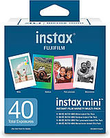 Подарочный набор фотобумаги Fujifilm Instax Mini Variety Film 40 листов (4 картриджа)12 11 liplay evo 40 90