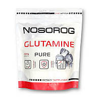 Аминокислота для наращивания мышечной массы Глютамин Glutamine (400 g, pure), NOSOROG +Презент