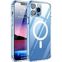 Оригинальный прозрачный чехол Clear Case with MagSafe для iPhone 13 Pro Max