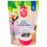 BiggiDiggi Каша молочная гречневая с черносливом для детей с 4 месяцев 200г (651954)
