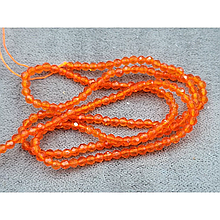 Намистини 2мм під шпинель помаранчевий