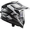 МОТОШОЛОМ ДУАЛСПОРТ LS2 MX701 EXPLORER ALTER КОЛІР MATT BLACK WHITE, фото 4