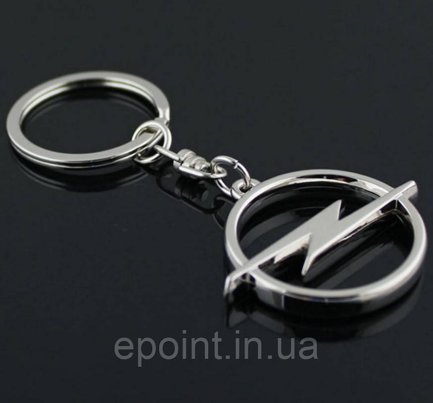 Брелок логотип Opel, хром - фото 2 - id-p365324636