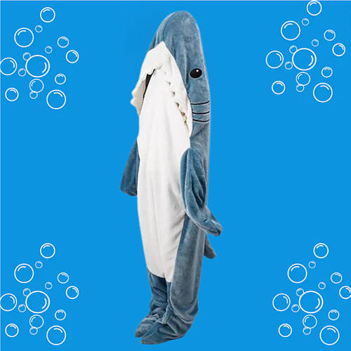 Плед Акула Кигуруми Shark Blanket (Размер M) (ID#2036785163), цена ...