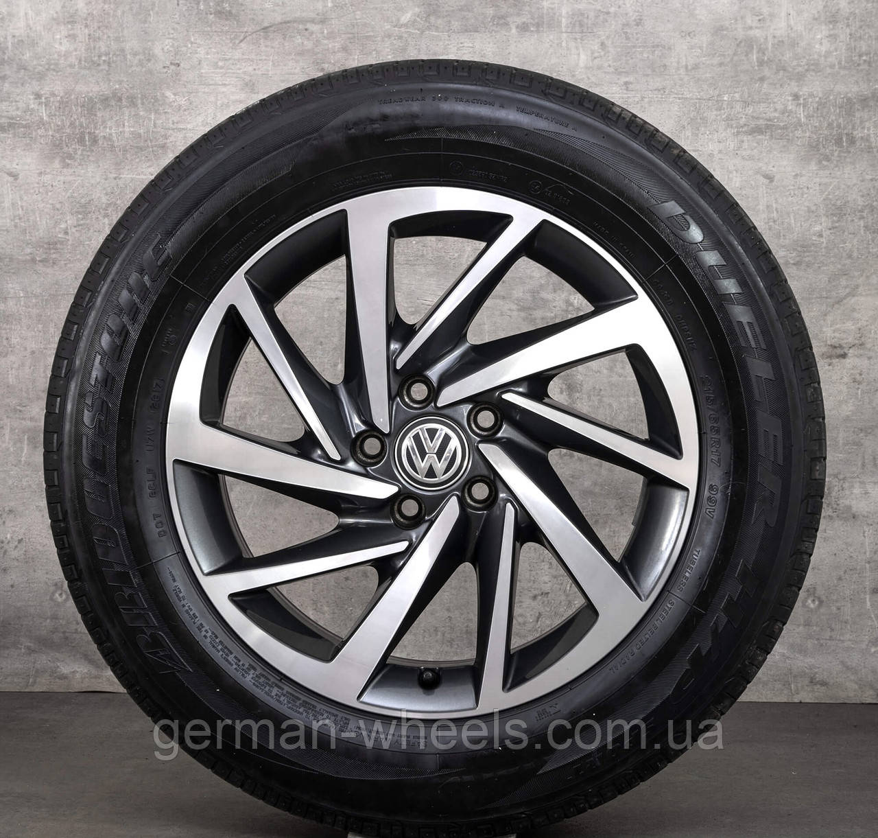 Оригінальні диски R17 VW Tiguan II 5NA