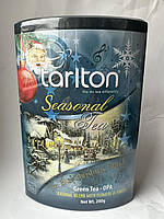Чай Новогодний Tarlton Blue Christmas Blend Зеленый Крупнолистный c Алоэ Вера 200 грамм. Музыкальная банка