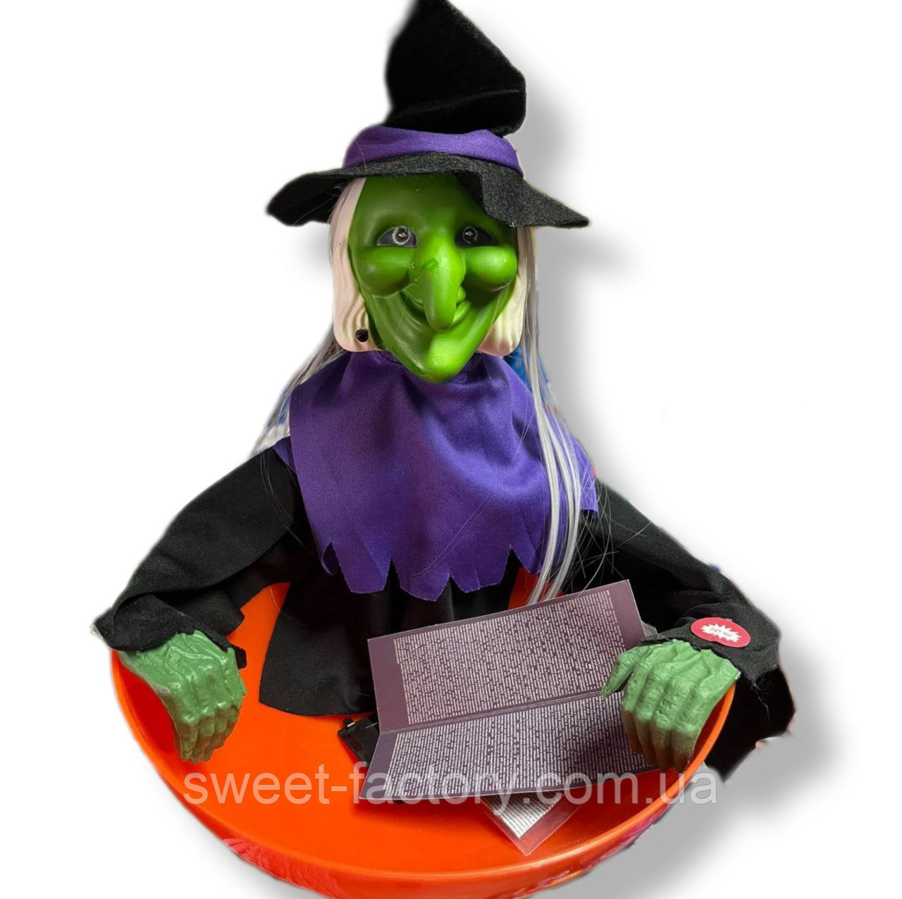 Хелловінська цукерка Pepco Halloween Decoration Witch Відьма