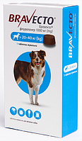 Бравекто (Bravecto) 1000 мг 1 таблетка для собак 20-40 кг (від бліх і кліщів на 3 місяців) MSD Нідерланди (термін до 05.2025 р)