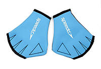 Перчатки для плавания Speedo AQUA GLOVE AU блакитний Уни M(8.5см)