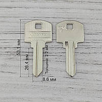 Ключ №34 E-283 (Xianpai) PZM 1S заготовка английский профиль