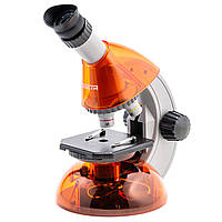 Дитячий мікроскоп SIGETA MIXI 40x-640x ORANGE (смартфон-адаптер)