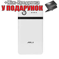 Power bank AILI кейс для ноутбуків та телефонів 6х18650 Без додаткової комплектації Білий