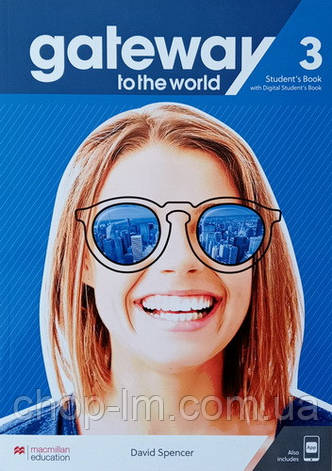 Gateway to the World for Ukraine 3/B1 Student's Book and digital Workbook with Student's App / Підручник, фото 1