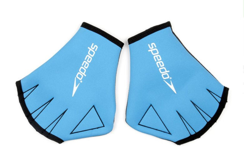 Перчатки для плавания Speedo AQUA GLOVE AU блакитний Уни L(9.5см) - фото 1 - id-p2041286071