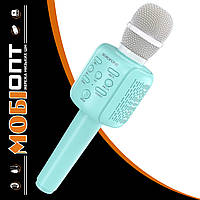 Колонка микрофон караоке BF1 blue Borofone Гарантия 12 мес