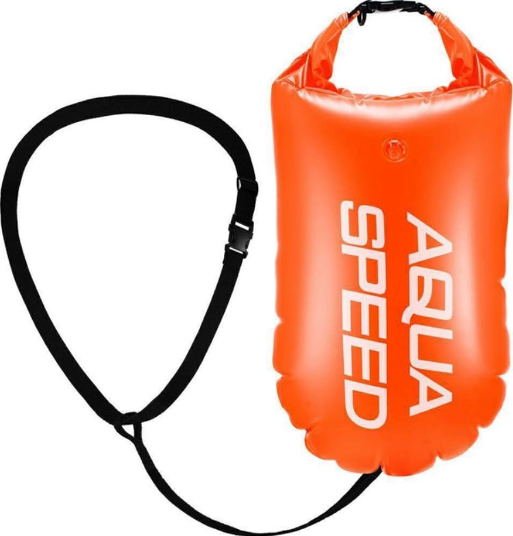 Буй для плавания Aqua Speed OPEN WATER SWIM BUOY 3977 помаранчевий Уни OSFM - фото 1 - id-p2041286806