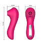 Вакуумний інтимний стимулятор для жінок JY027 Pink з вбудованим акумулятором Код/Артикул 184, фото 4