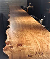 Thermo oak board massive - slab. Thermally modified oak wood in Ukraine. Thermal oak lumber