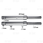 Амортизатори передні на скутер Honda Dio ZX дискові гальма, гідравлічні, фото 3