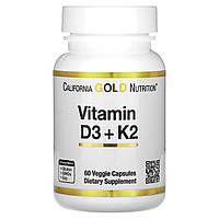 Вітаміни Д3 та К2 (Vitamin D3+K2) 5000 МО/120 мкг