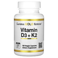Вітаміни Д3 та К2 (Vitamin D3+K2) 5000 МО/120 мкг