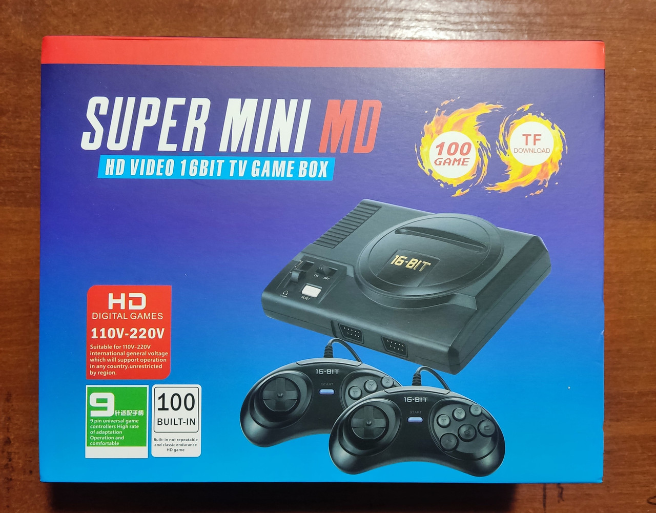 Сега Super Mini 100 HDMI (100 игр, поддержка microSD)