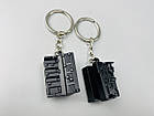 Брелок блок циліндрів 4х циліндровий металевий, брелок на ключі для водія, брелок металевий, фото 5