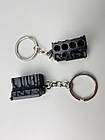 Брелок блок циліндрів 4х циліндровий металевий, брелок на ключі для водія, брелок металевий, фото 9