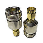 Перехідник N type female - SMA male, фото 2