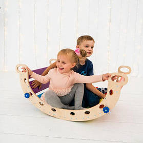 Набір з 2 предметів Піклер: гірка і балансувальна гойдалка