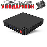 Міні ПК Beelink T4 PRO Intel Celeron N3350 Dual Core Windows 10 4K HTPC 4GB RAM 64GB ROM USB 3.0  Чорний