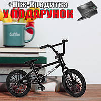 Игрушечный фингербайк точная модель BMX бренда Sunday от Tech Deck Чёрный