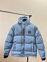 Куртка мужская TS Trapstar пуховик голуюой зимний с капюшоном теплый модный спортивный